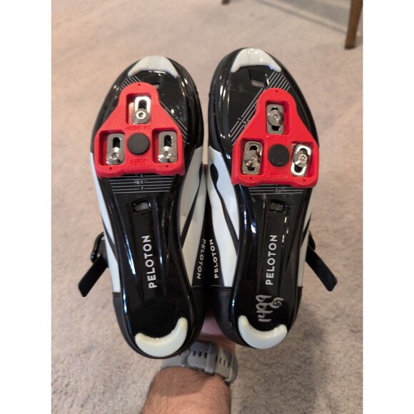 Peloton cycling bike shoes with look delta cleats EU 38 US women's 7 - Picture 6 of 7